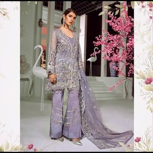 Pakistani/Indian Lavender Shalwar Kameez